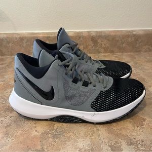 Nike Air Precision II AA7069-011 Black Gray Sneakers/Shoes Men's Size 9.5